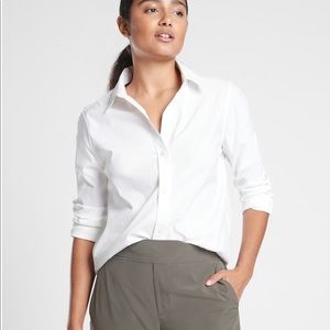 Athleta Midtown Shirt | size small
